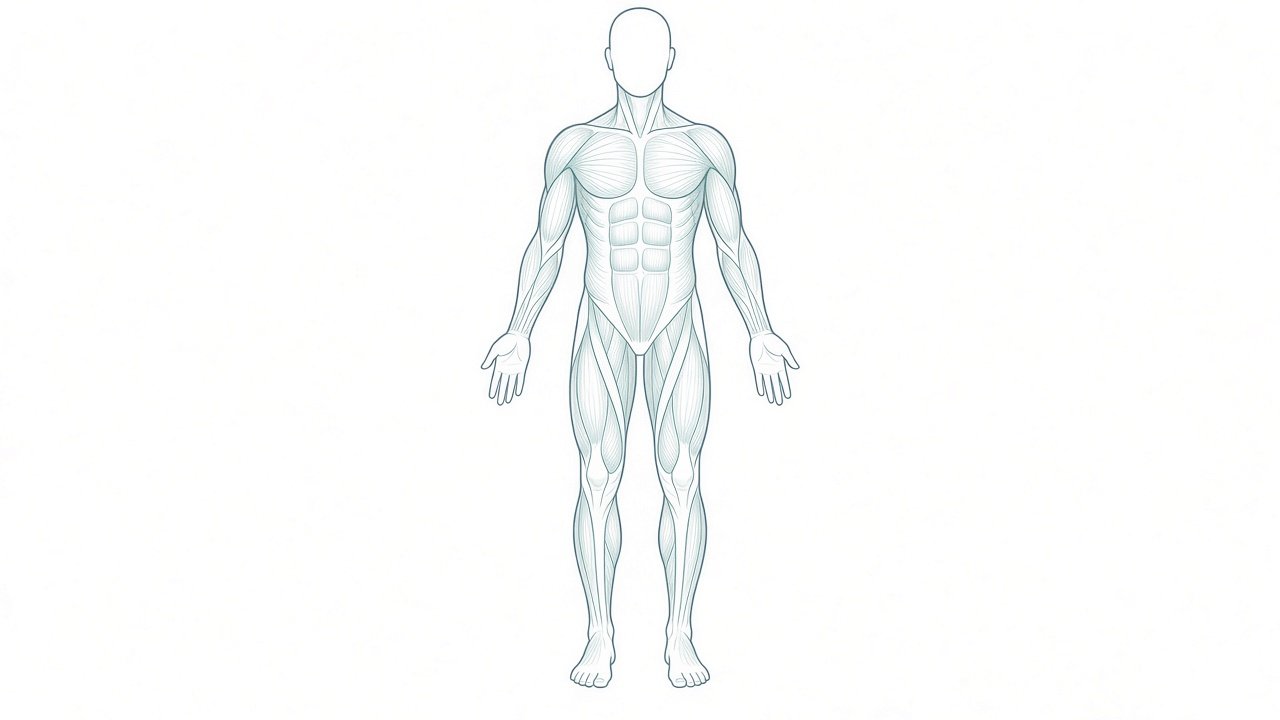 Anterior body diagram